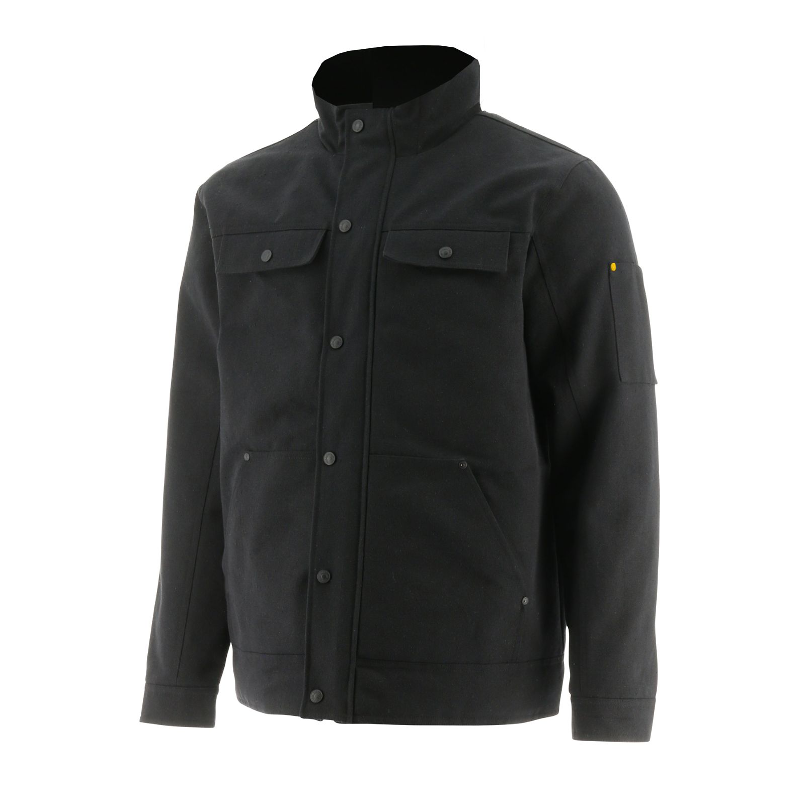 Caterpillar Clothing South Africa - Cat Men's Insulated Utility Jackets Black QH6842501